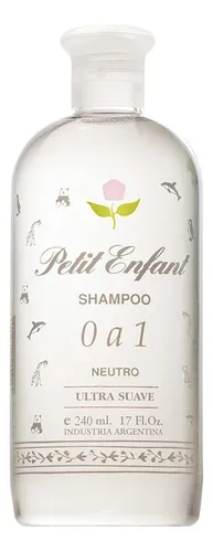 PETIT ENFANT SHAMPOO DE 0 A 1 X240ML – Pañalera Belyan